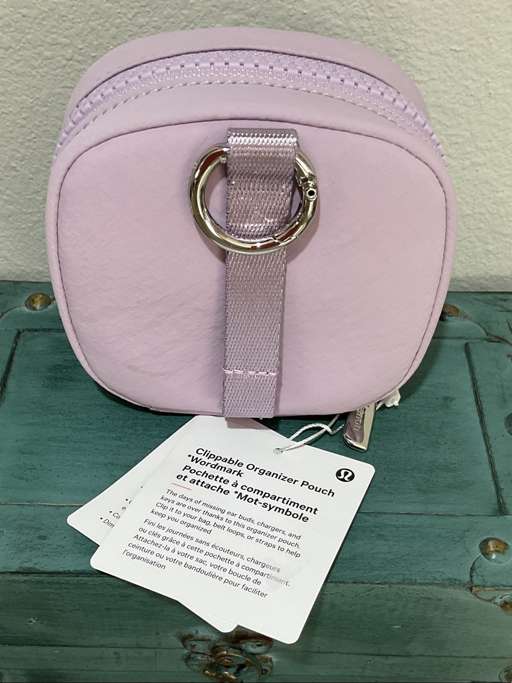 lululemon athletica Clippable Organizer Pouch - LLAY/LOTU - Picture 2 of 6